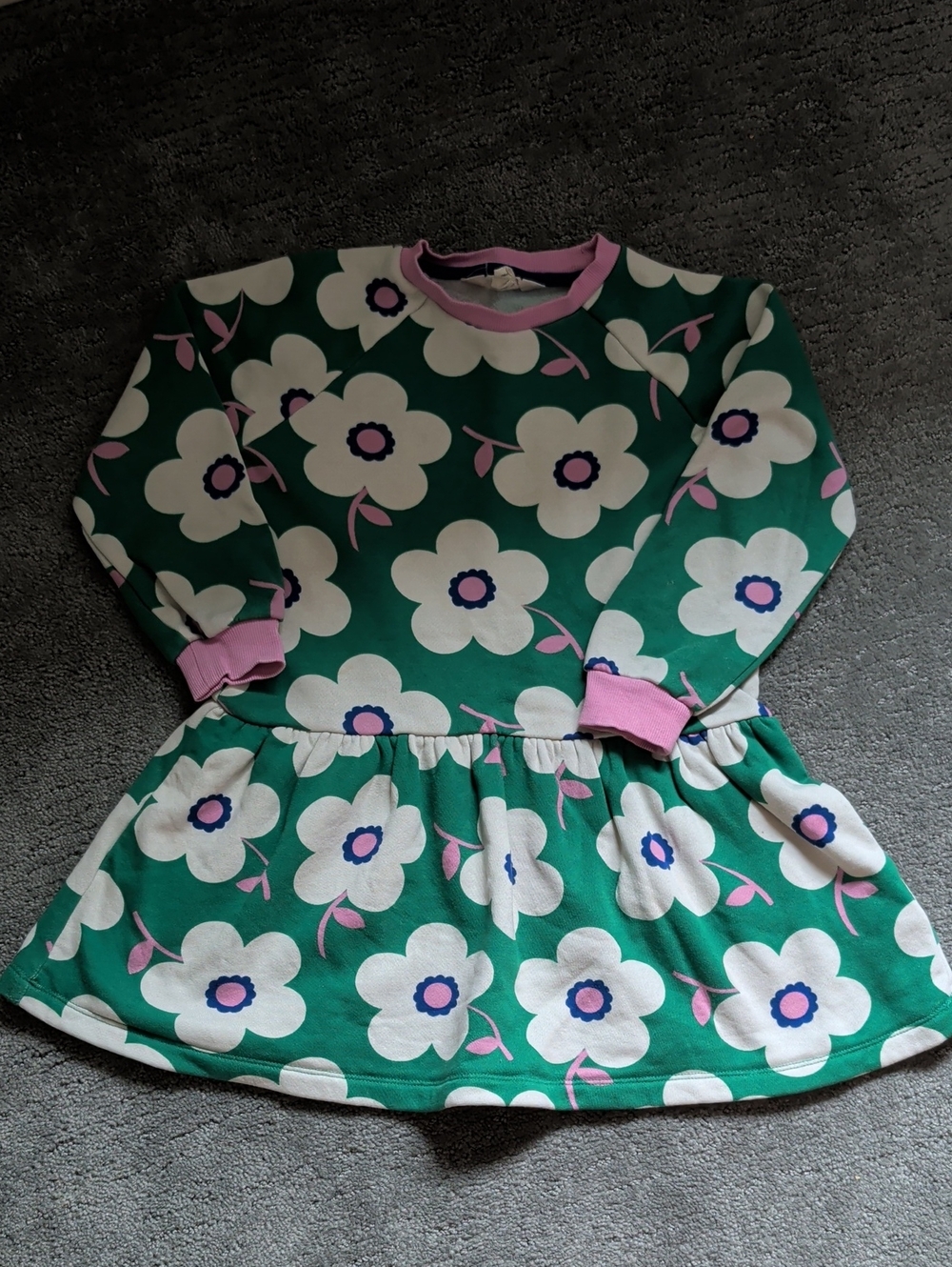 Mini Boden Jersey Sweatshirt Dress